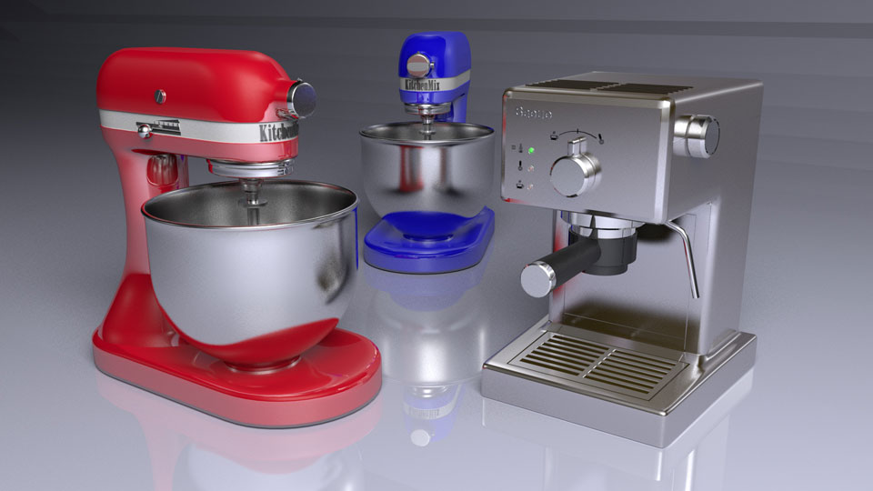 Kitchen Accessories 3D model