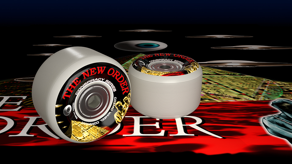 skateboard wheel 3D model