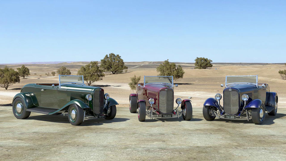 1932 ford 3D model