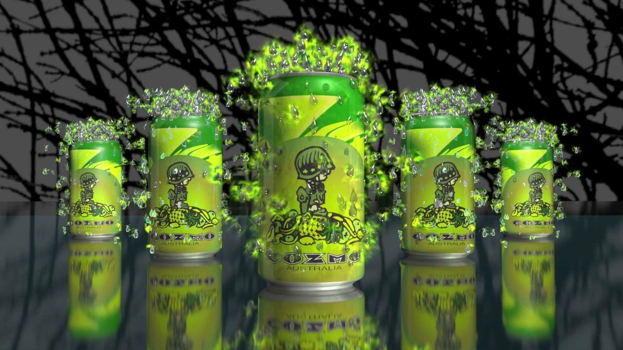 cozmo drink cans 3D model