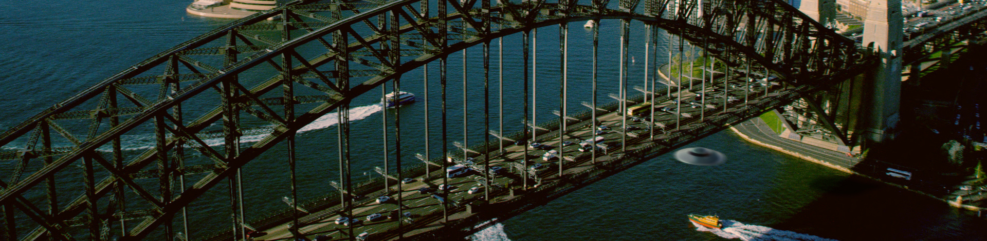 Ufo Sydney Harbour Bridge 3D model