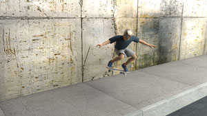 skateboarder 3D model