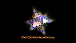 tetrahedron 3D model