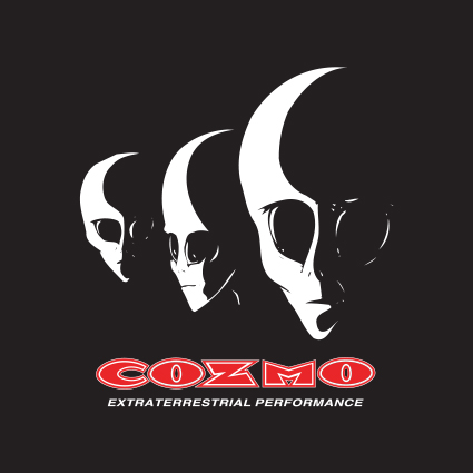 cozmo three alien heads t-shirt graphic